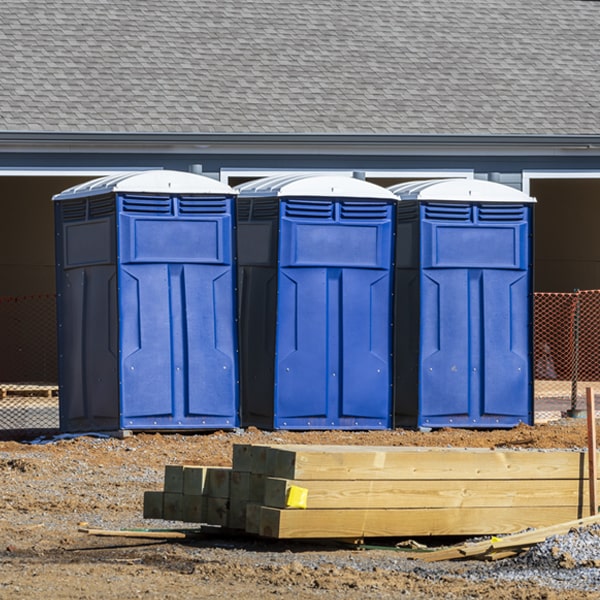 how can i report damages or issues with the porta potties during my rental period in White Mills Kentucky